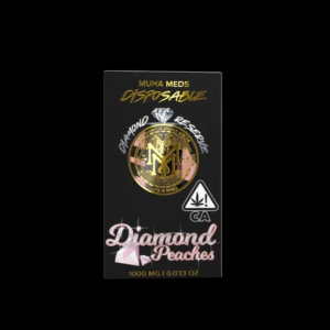 Muha Meds Disposable Diamond Peaches 1g