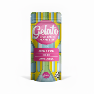 Gelato Live Resin Flavr Stik Chem Dawg 1g
